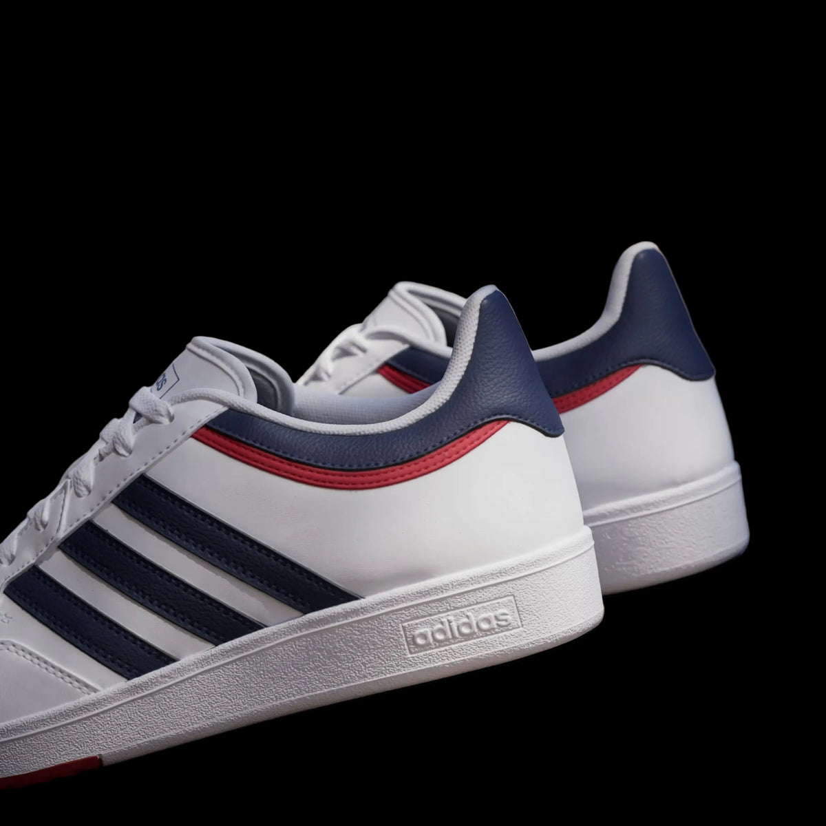 Adidas Hoops 4.0 White / Navy Blue / Red