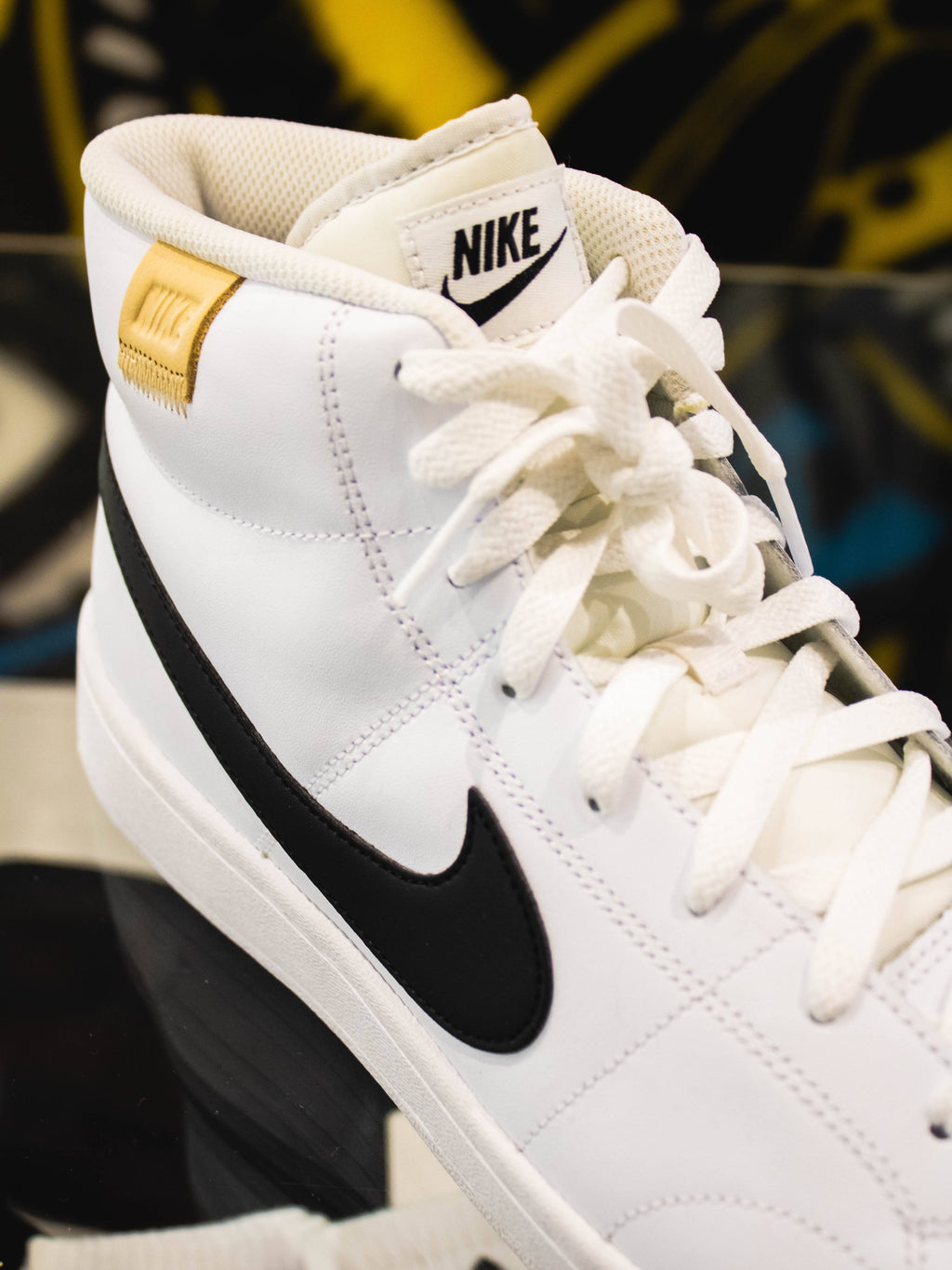 Nike Court Royale 2 Mid Blanco Negro