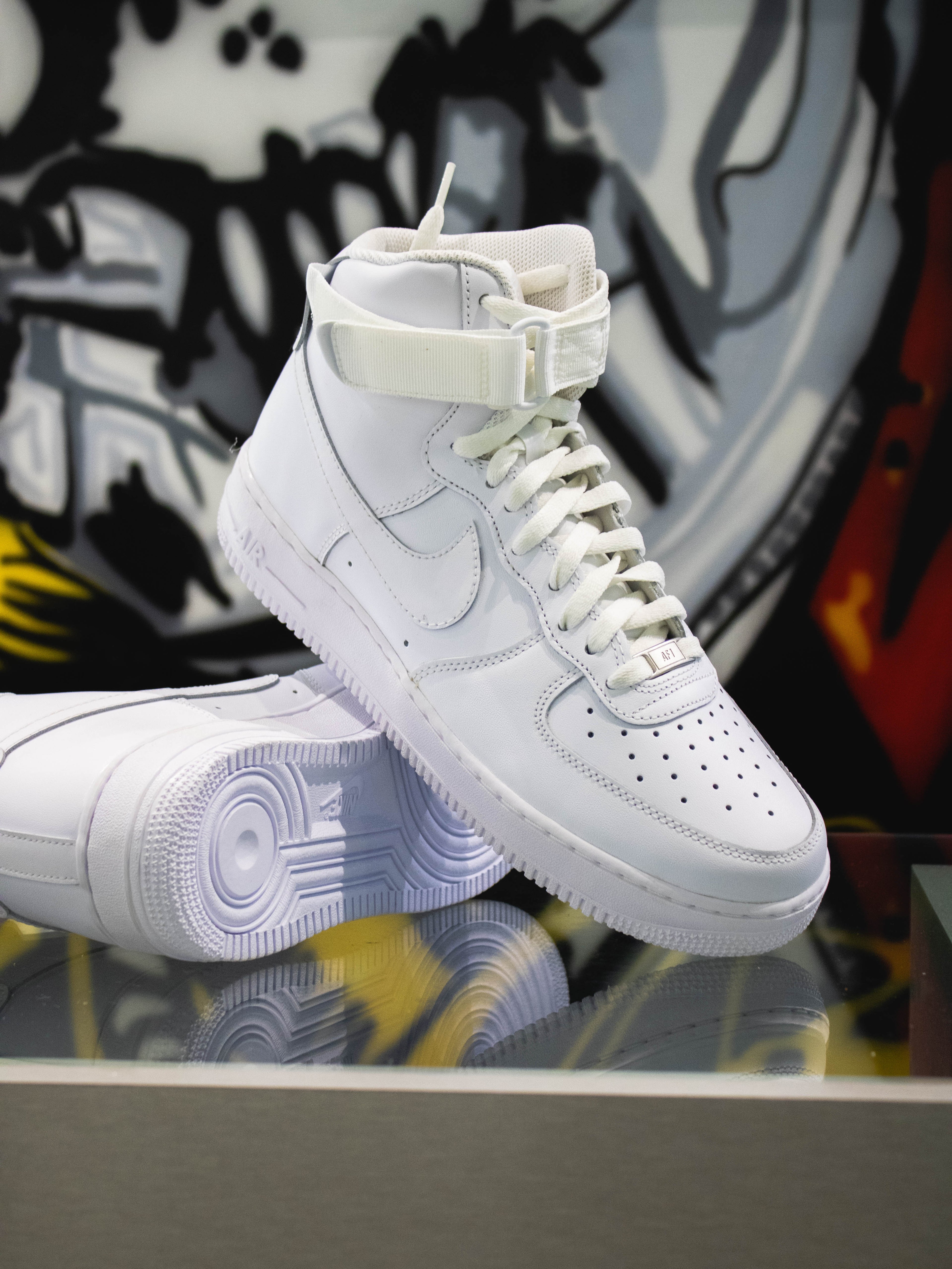 Nike Air Force 1 High '07 Todo Blanco