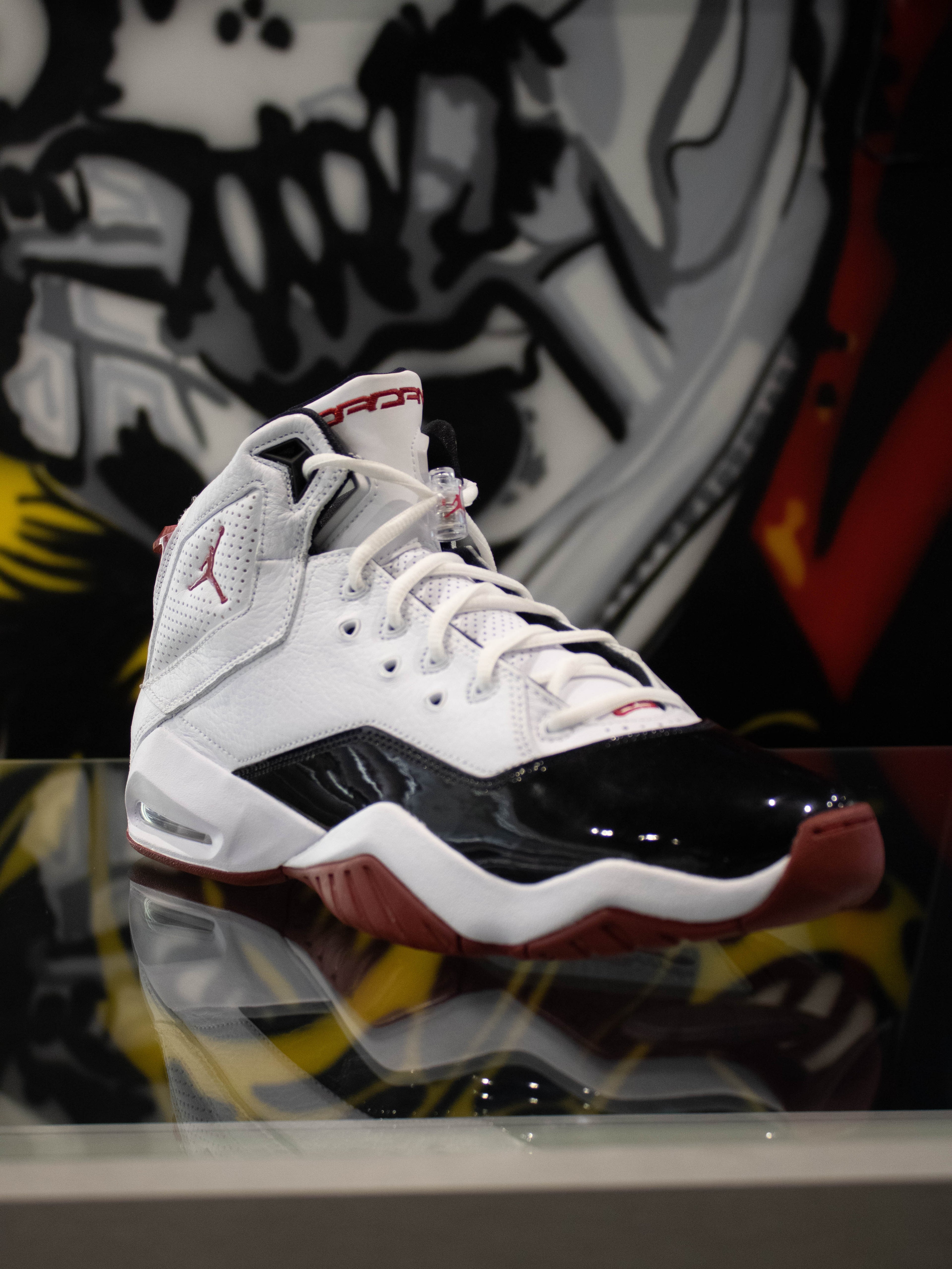 Jordan B Loyal White Red Black