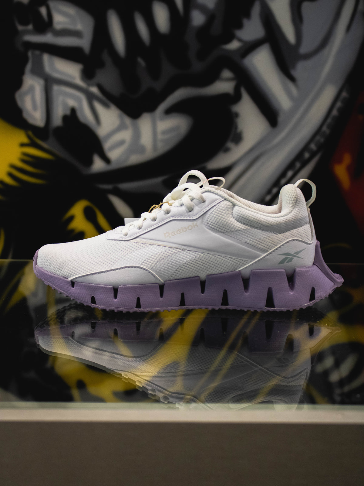 Reebok Zig Dynamica STR White Purple