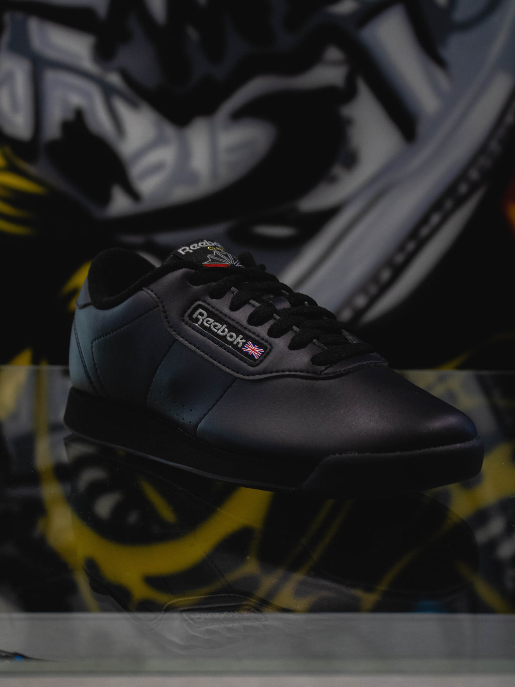 Reebok Princess Black Trainers