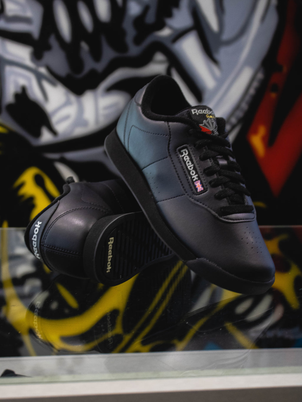 Reebok Princess Black Trainers