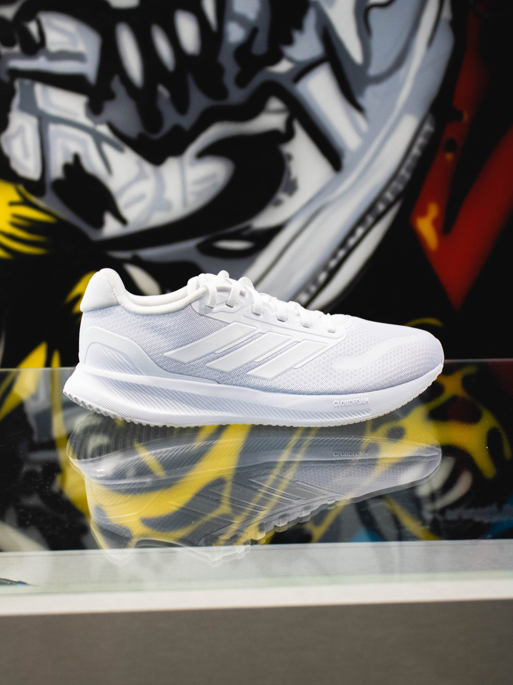 Adidas Runfalcon 5 Triple Blanco