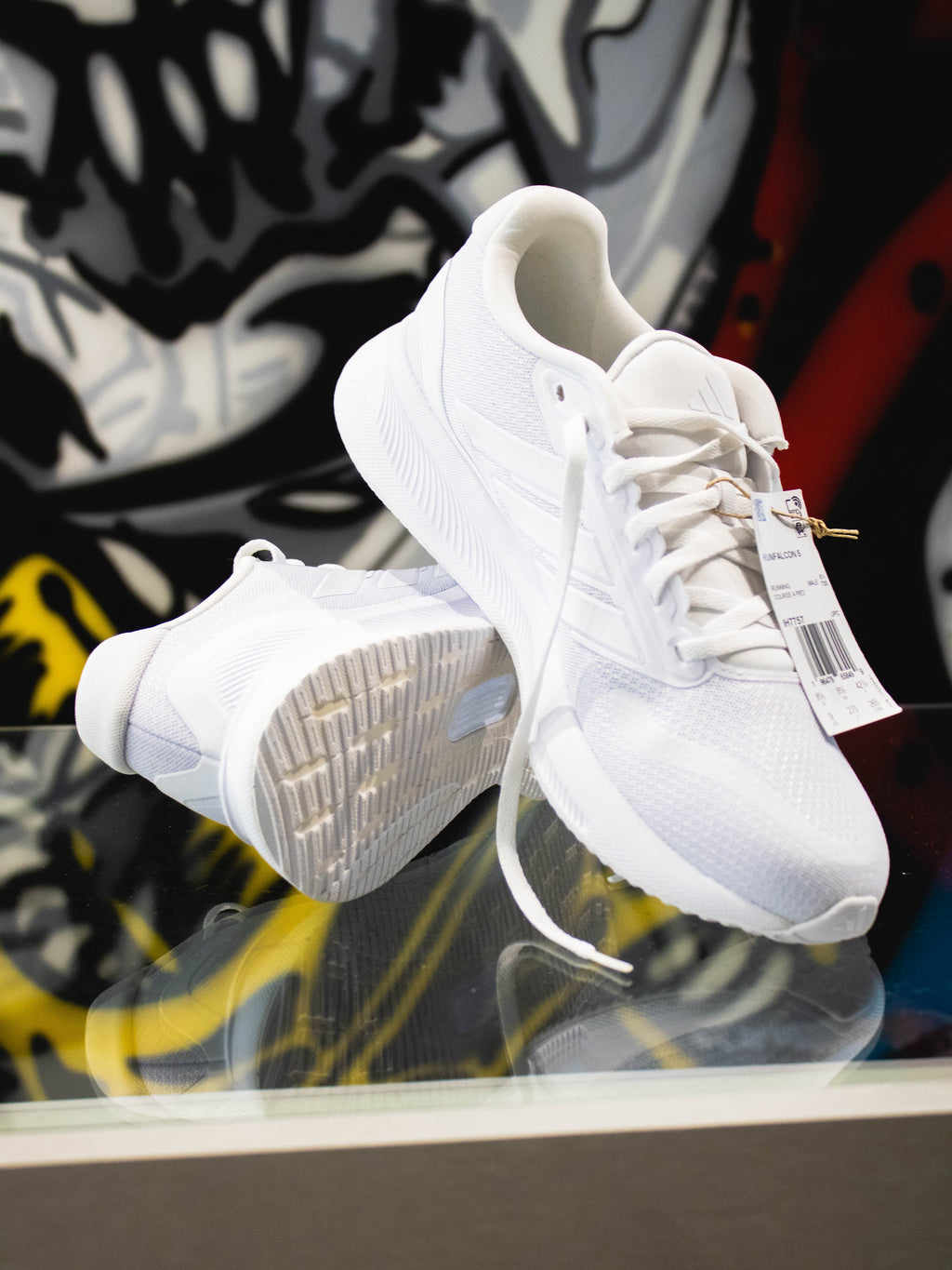 Adidas Runfalcon 5 Triple Blanco