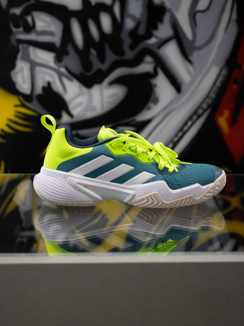 Adidas Barricade 13 Preloved Teal / Lucid Lemon / Cloud White