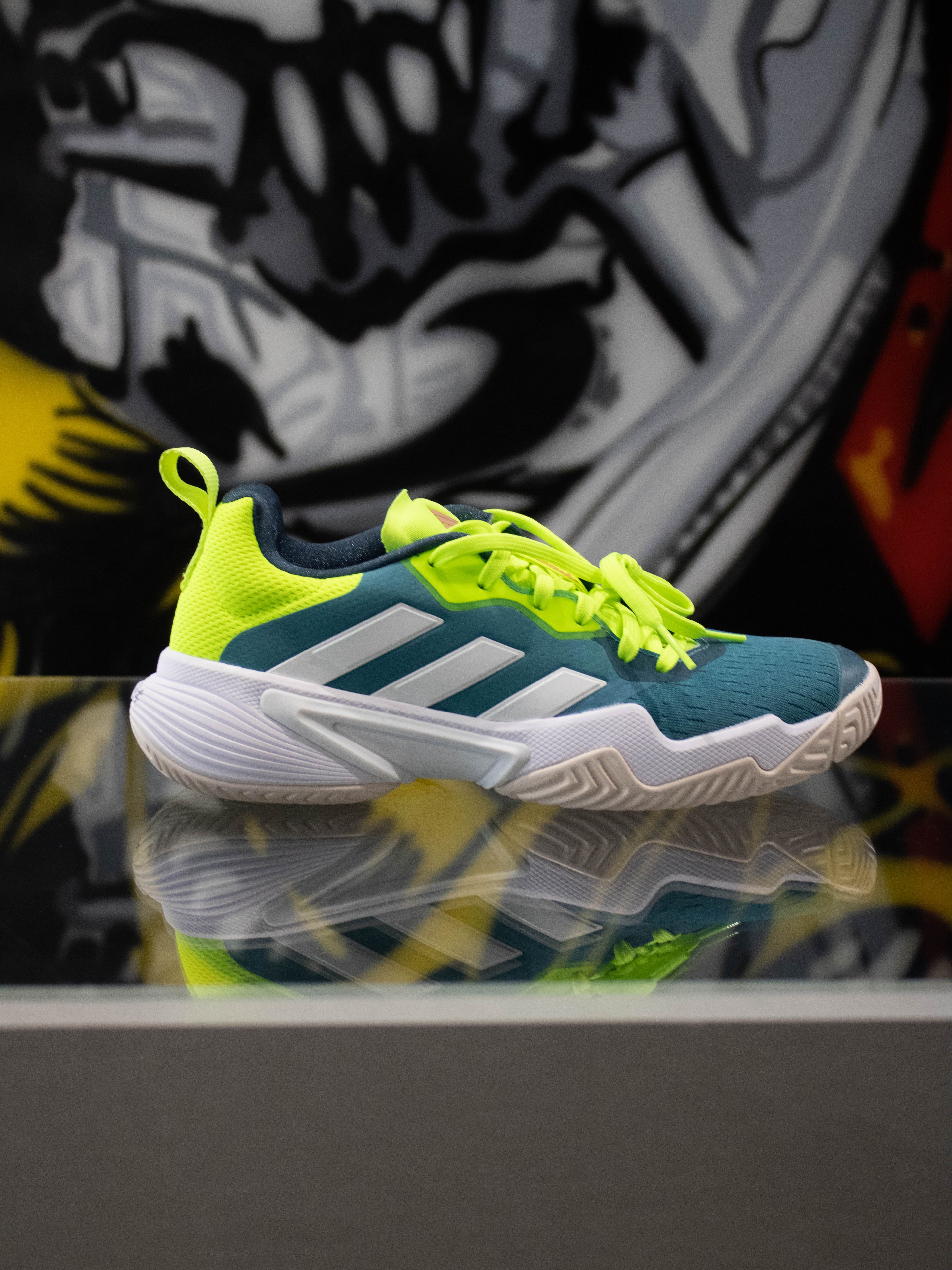Adidas Barricade 13 Preloved Teal / Lucid Lemon / Cloud White