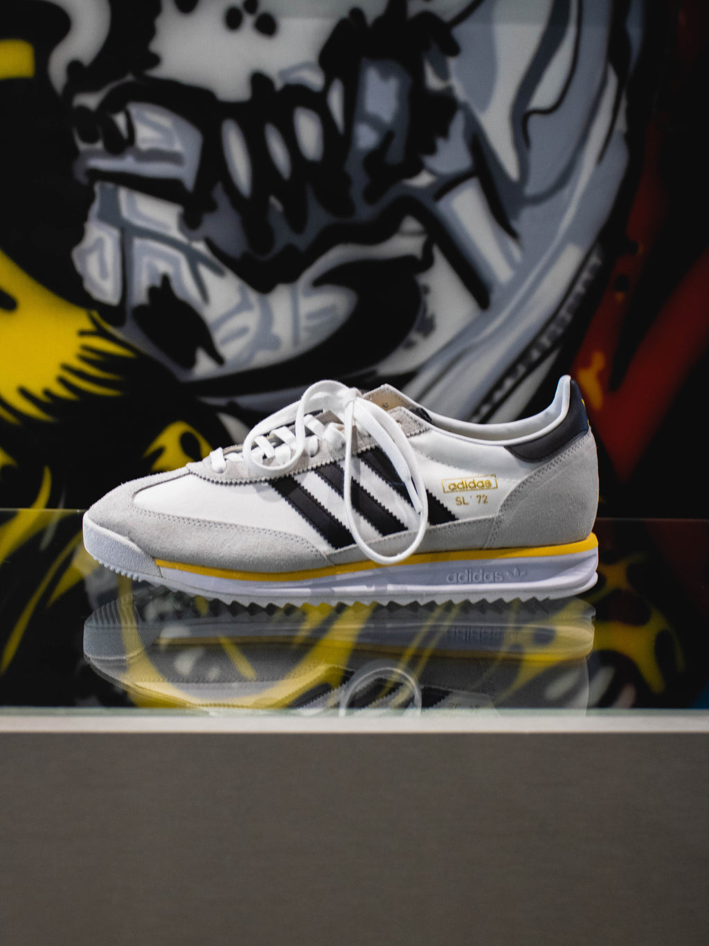 Adidas Originals SL-72 RS Blanco Nube/Negro Núcleo/Goma