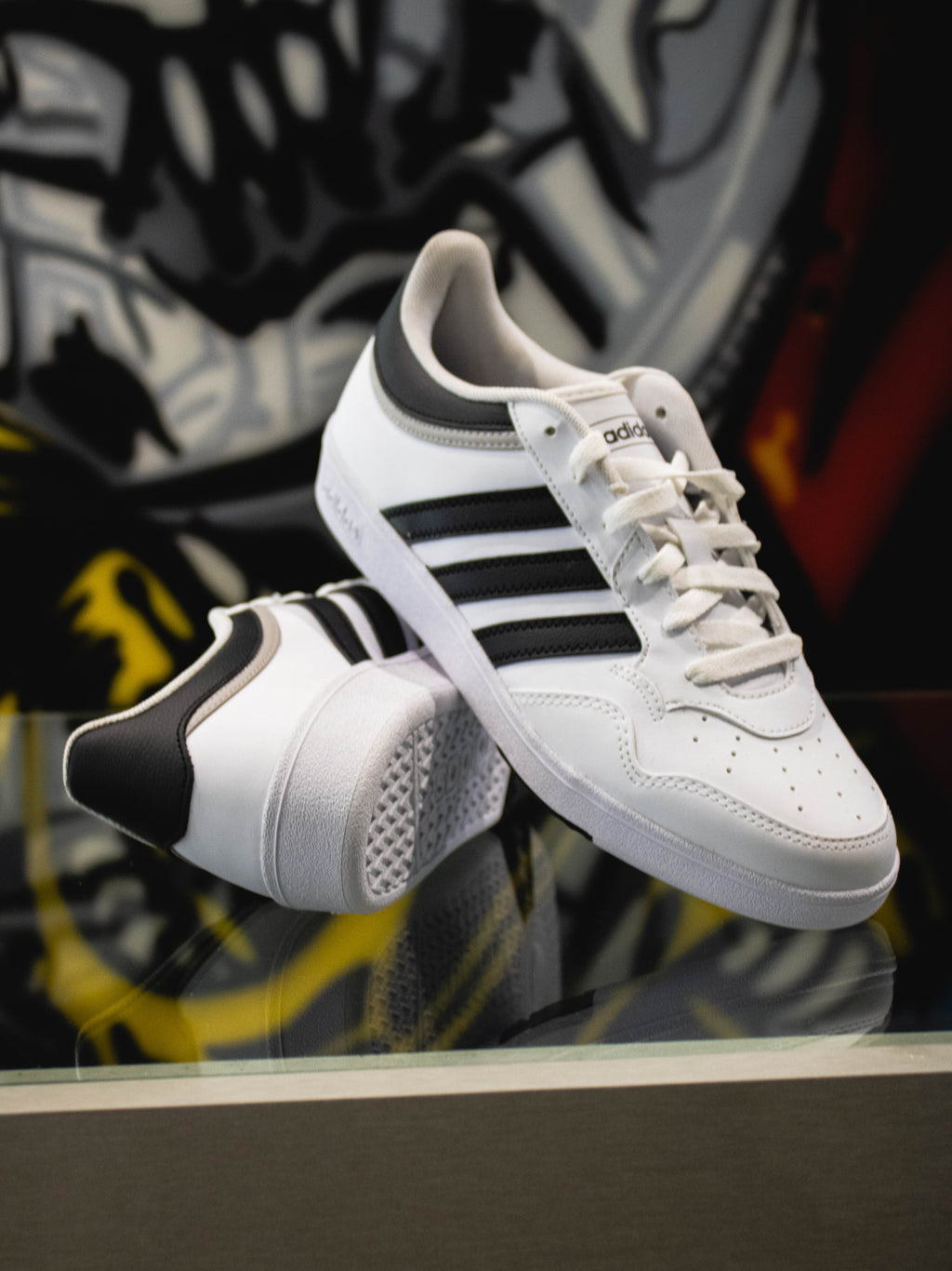 Adidas Hoops 4.0 Blanco/Negro