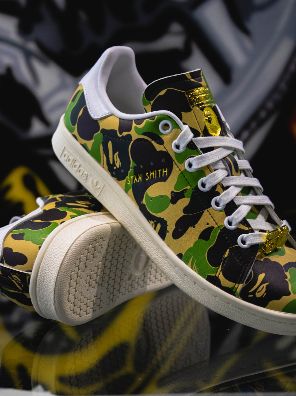 Adidas Stan Smith x BAPE 30th Aniversary ABC