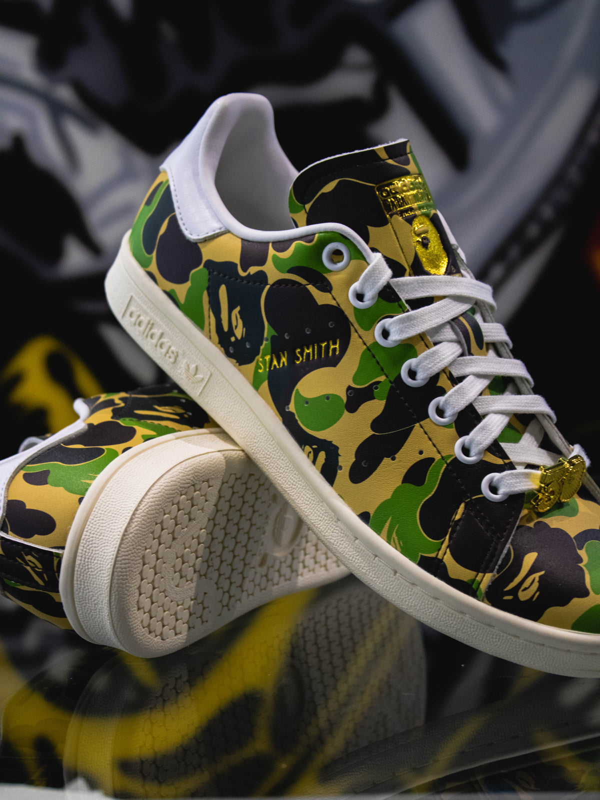 Adidas Stan Smith x BAPE 30th Aniversary ABC