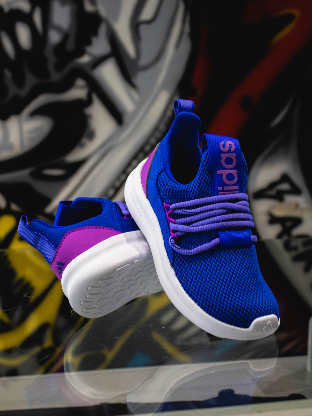 Adidas Lite Racer Adapt 7.0 K Morado/Rosa