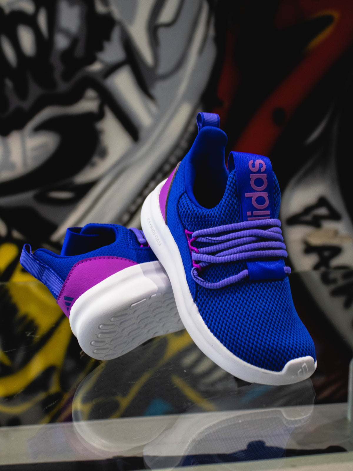 Adidas Lite Racer Adapt 7.0 K Morado/Rosa