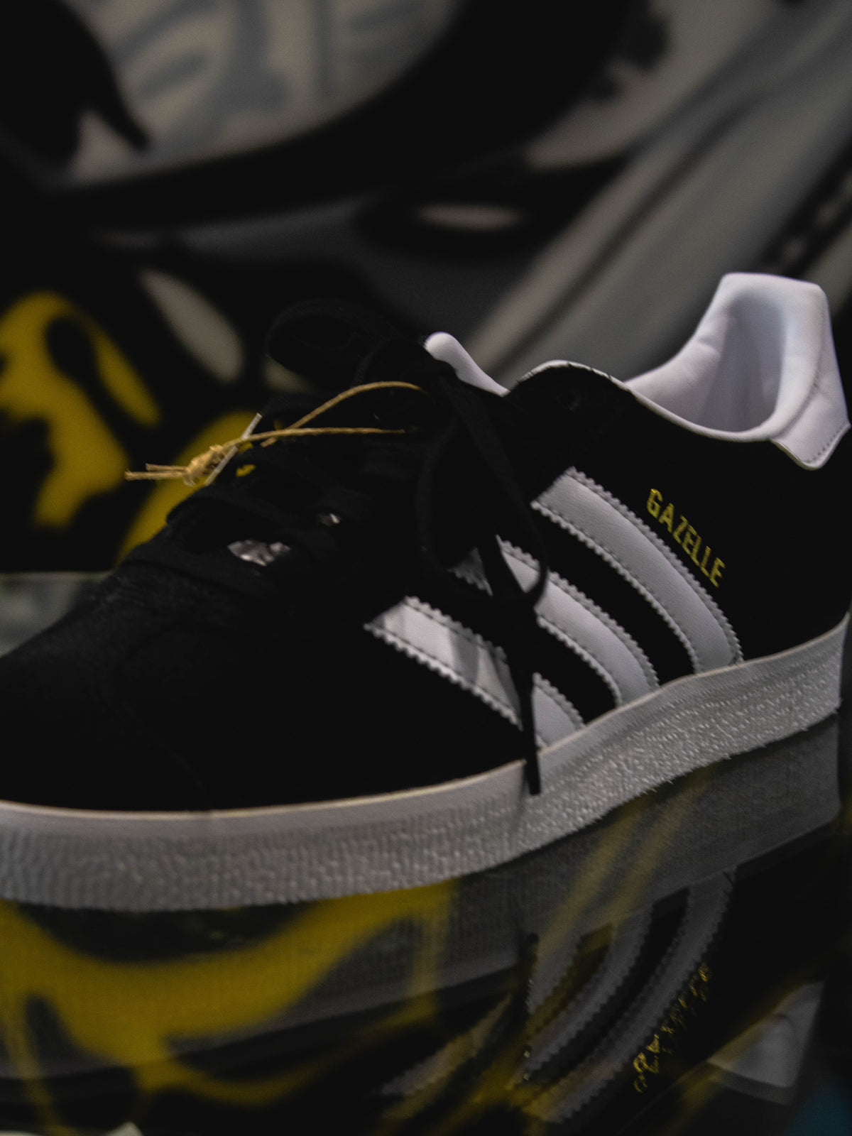 Adidas Originals Gazelle Negro/Blanco