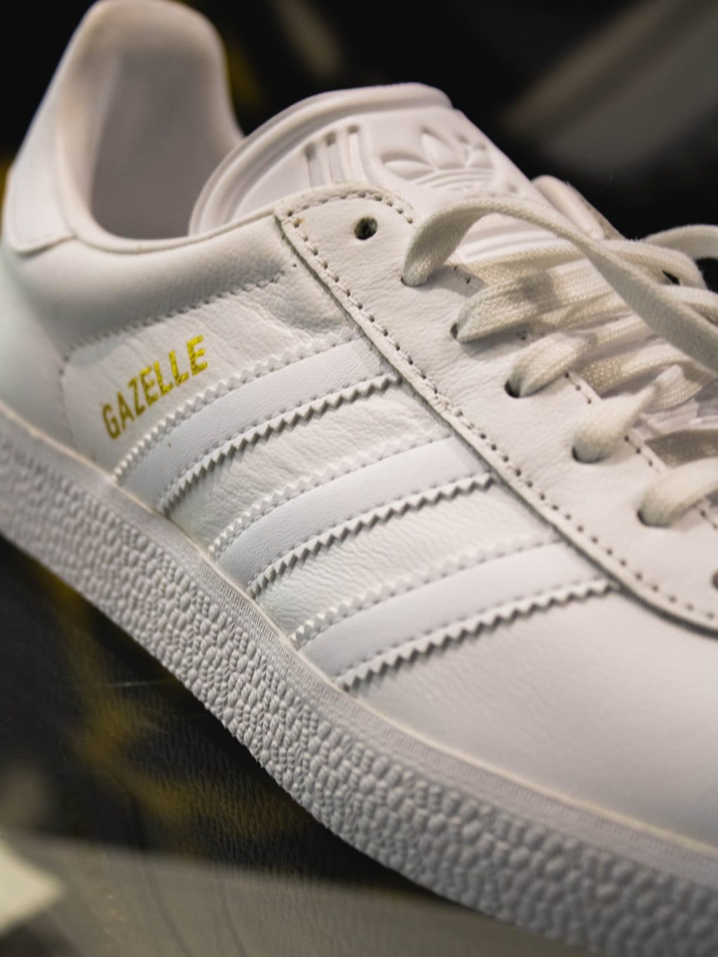 Adidas Originals Gazelle Triple Blanco